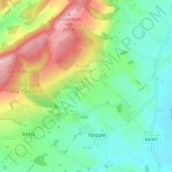 Welshman's Lane topographic map, elevation, terrain