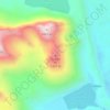 Gokyo Ri topographic map, elevation, terrain