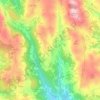 Bastelo topographic map, elevation, terrain
