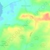 Turatea topographic map, elevation, terrain