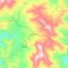 Aguinaldo topographic map, elevation, terrain