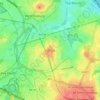 Hill Top topographic map, elevation, terrain