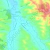 Cape topographic map, elevation, terrain