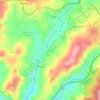 Cepães topographic map, elevation, terrain