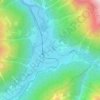 Zernez topographic map, elevation, terrain