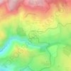 Via topographic map, elevation, terrain