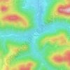 Wildbad Kreuth topographic map, elevation, terrain