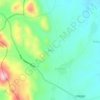 Ave topographic map, elevation, terrain