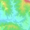 Milina topographic map, elevation, terrain