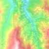 Oylum topographic map, elevation, terrain
