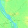 Al Shaykh Fadl topographic map, elevation, terrain