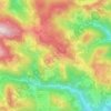 Črni Vrh topographic map, elevation, terrain