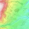 Tanda topographic map, elevation, terrain