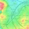 Jarvis topographic map, elevation, terrain