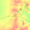 Coolgardie topographic map, elevation, terrain