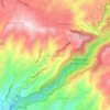 Mekarwangi topographic map, elevation, terrain