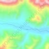 Wanye topographic map, elevation, terrain