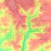 Богородицк topographic map, elevation, terrain