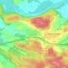 Unterhausen topographic map, elevation, terrain