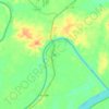 Hai topographic map, elevation, terrain