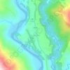 Tumlingtar topographic map, elevation, terrain