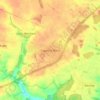 Capel St Mary topographic map, elevation, terrain