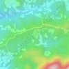Ban Saeng Tawan @ Chiang Dao topographic map, elevation, terrain