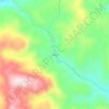 Donald topographic map, elevation, terrain