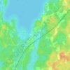 Diö topographic map, elevation, terrain
