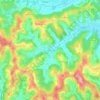 Krennach topographic map, elevation, terrain