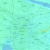 Changzhou topographic map, elevation, terrain