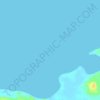 Raja Ampat Island topographic map, elevation, terrain