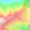 La Cialma topographic map, elevation, terrain