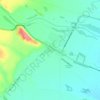 Mossburn topographic map, elevation, terrain