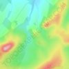 Knock Hill topographic map, elevation, terrain