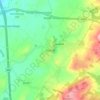 Audley topographic map, elevation, terrain
