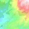 Erdek topographic map, elevation, terrain