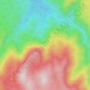 Montezuma Falls topographic map, elevation, terrain