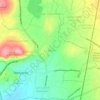 La Aurora topographic map, elevation, terrain