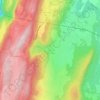 Volognat topographic map, elevation, terrain