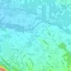 Le Petit Coustellet topographic map, elevation, terrain