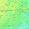 下連雀4 topographic map, elevation, terrain