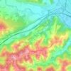 Ungerdorf topographic map, elevation, terrain