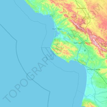 Lion Rock topographic map, elevation, terrain