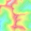 перевал Детский topographic map, elevation, terrain