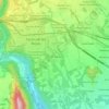 Las Azaleas topographic map, elevation, terrain
