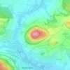 Ipf topographic map, elevation, terrain