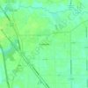 Prairieville topographic map, elevation, terrain