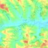 Gundihausen topographic map, elevation, terrain