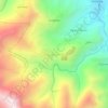 Toquian Grande topographic map, elevation, terrain